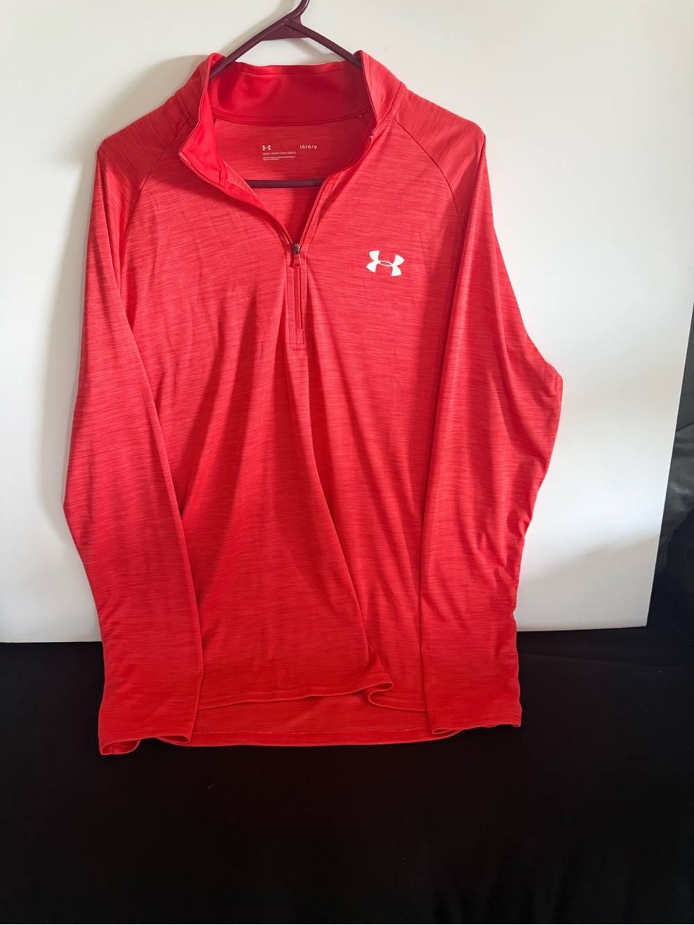 Under Armor Men’s Velocity 2.0  Quarter Zip Pullover Athletic Top